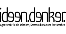 Logo von ideen.denker. Ihrer PR und Presseagentur aus Stuttgart www.ideendenker.de