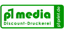 Logo von p1 media Discount-Druckerei by p1Print.de aus Stuttgart www.p1print.de